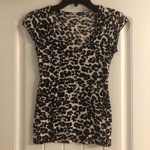 Cheetah V-neck